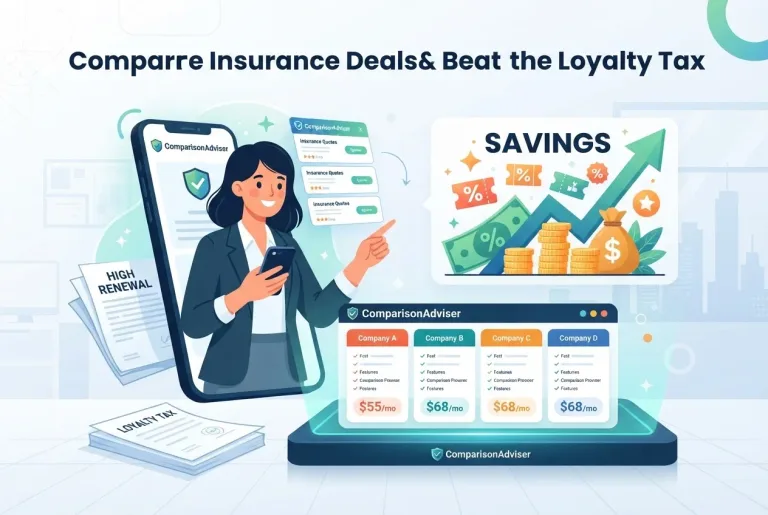 Featured image for: Beat the Insurance Loyalty Tax with ComparisonAdviser