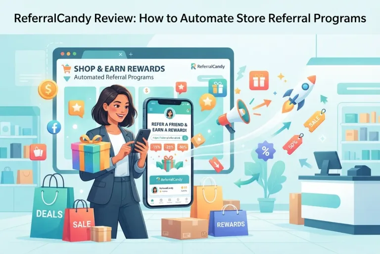 Featured image for: ReferralCandy Review: How to Automate Store Referral Programs