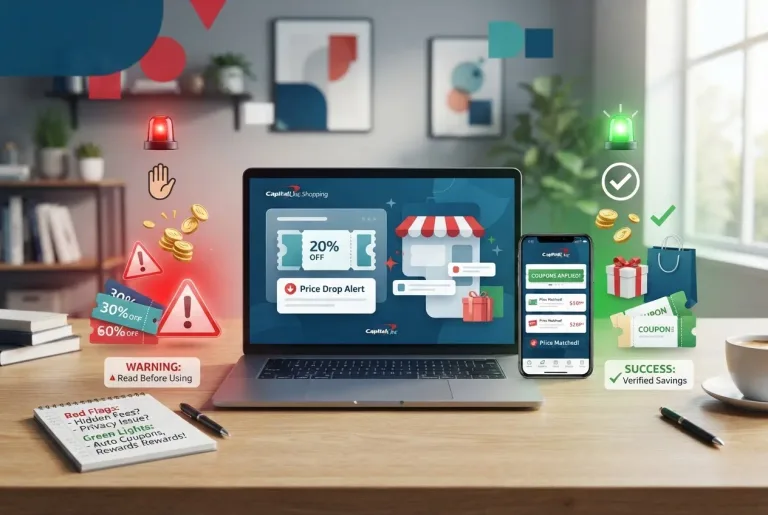 Featured image for: Capital One Shopping Review: Red Flags & Green Lights to Watch