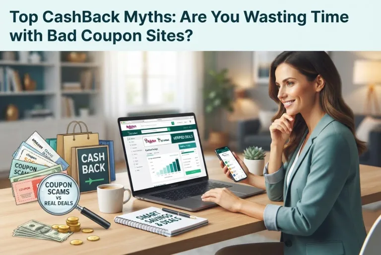 Featured image for: Top CashBack Myths: Are You Wasting Time with Bad Coupon Sites?