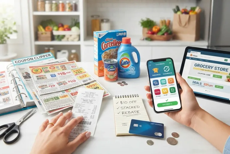 Featured image for: Extreme Couponing 101: Stacking Deals vs. Cashback Apps