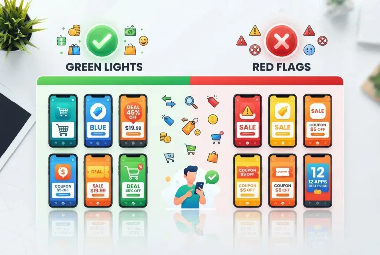 Featured image for: 12 Shopping Apps to Score the Best Price: Coupon Red Flags & Green Lights