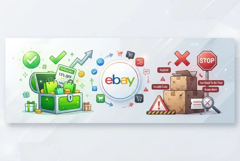Featured image for: eBay Coupons Review: Green Lights and Red Flags for Shoppers