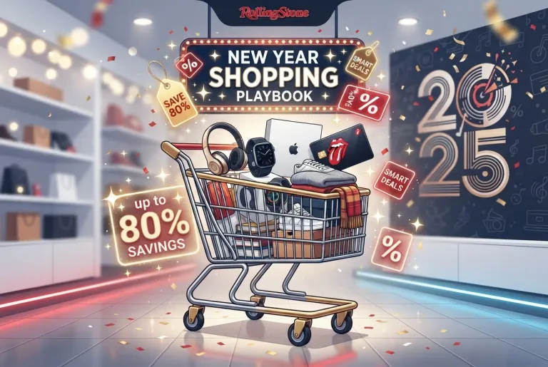 Featured image for: Rolling Stone New Year Shopping Playbook: Save up to 80% with Smart Deals