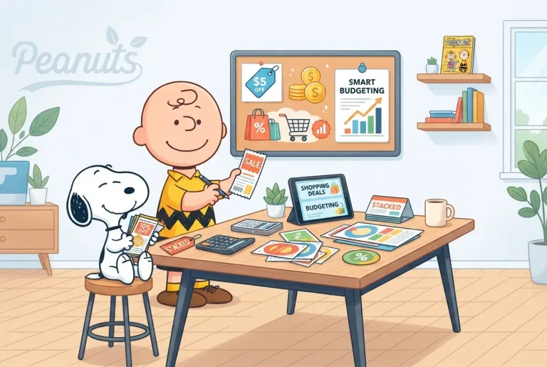 Featured image for: Coupon w Charlie Brown: Master Smart Budgeting & Stack Deals