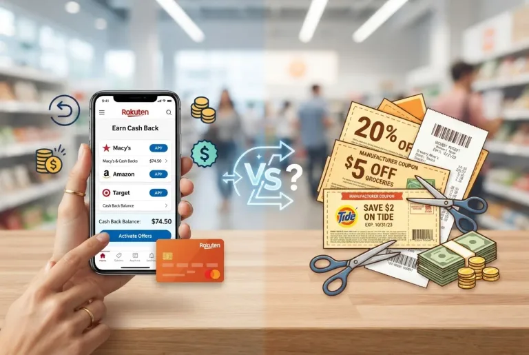 Featured image for: Rakuten vs Traditional Coupons: Which Saves You More Money?