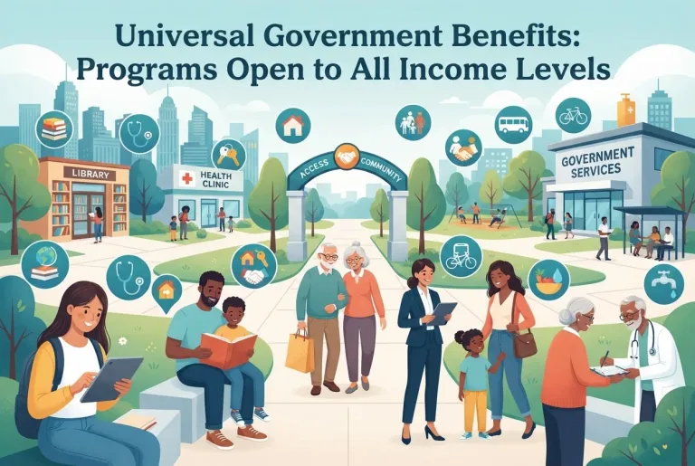 Featured image for: Universal Government Benefits: Programs Open to All Income Levels