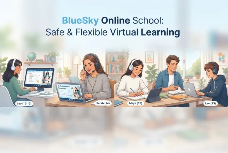 Featured image for: BlueSky Online School: Safe & Flexible Virtual Learning