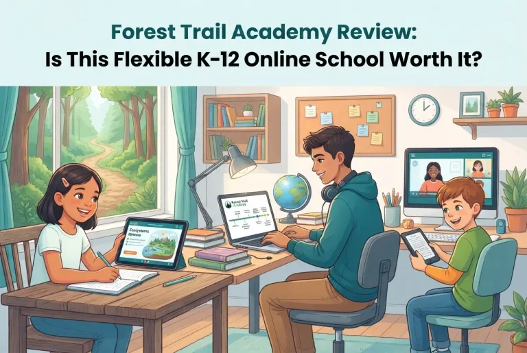 Featured image for: Forest Trail Academy Review: Is This Flexible K-12 Online School Worth It?