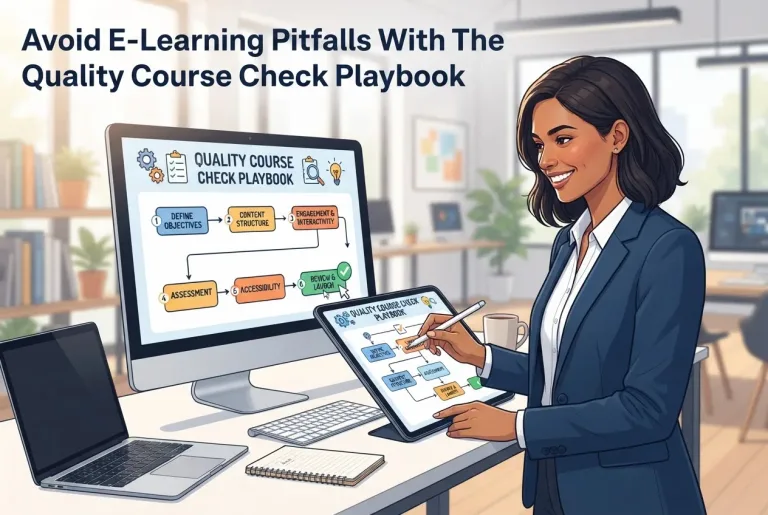 Featured image for: Avoid E-Learning Pitfalls With The Quality Course Check Playbook