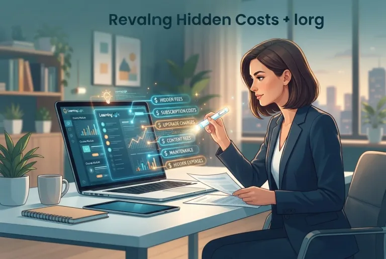 Featured image for: Learning Light Review: Uncovering Hidden E-Learning Platform Costs