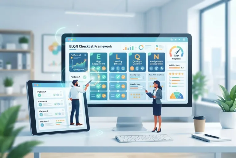 Featured image for: Evaluate E-Learning Platforms with ELQN Checklist Framework