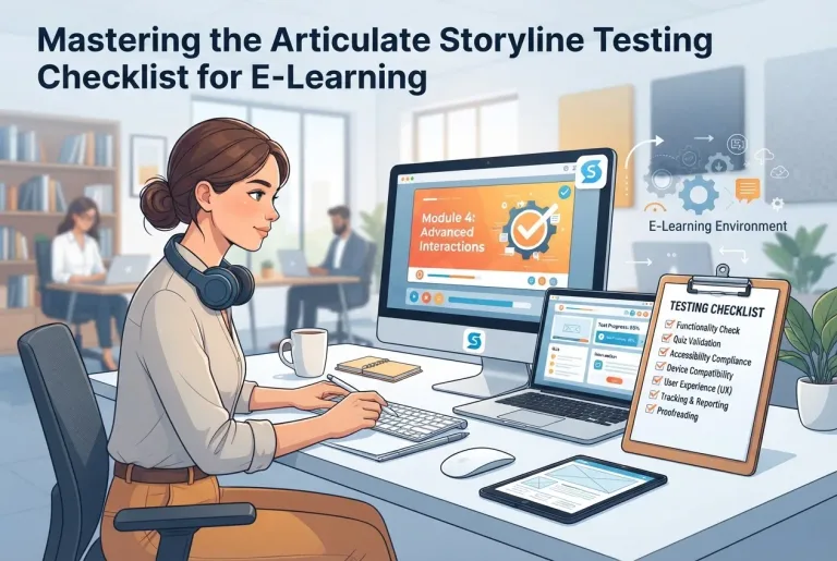 Featured image for: Mastering the Articulate Storyline Testing Checklist for E-Learning