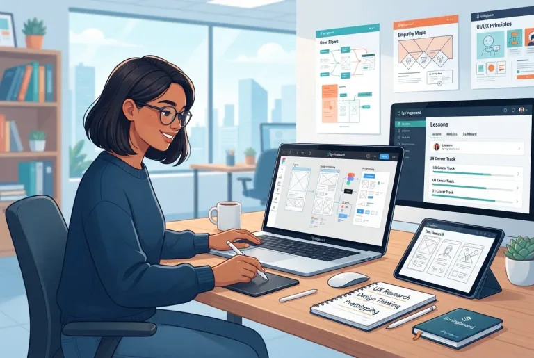 Featured image for: Mastering UX Design: A Deep Dive into the Springboard UX Career Track