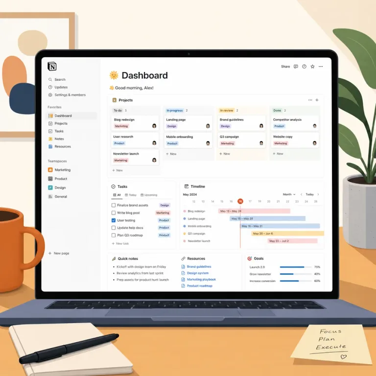 Featured: Using Notion Templates to Organize Personal and Work Projects