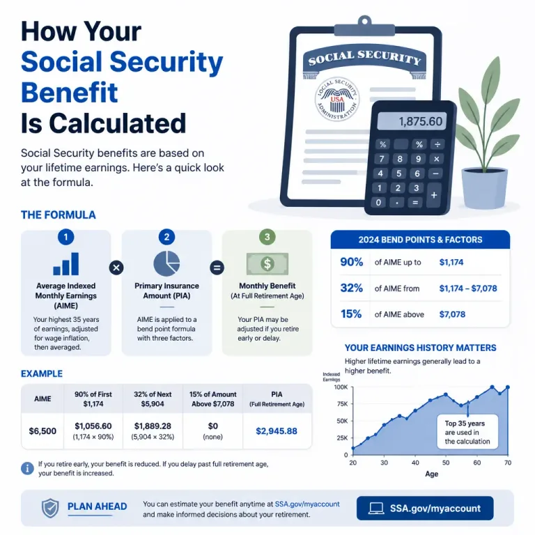 How Social Security Benefits Are Calculated Each Year