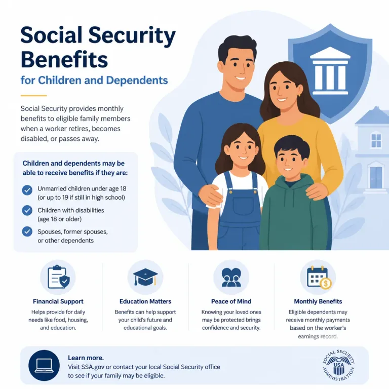 Social Security Benefits for Children and Dependents