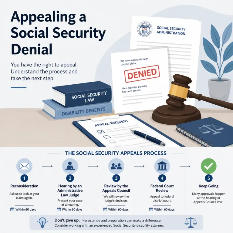 How to Appeal a Social Security Benefits Denial