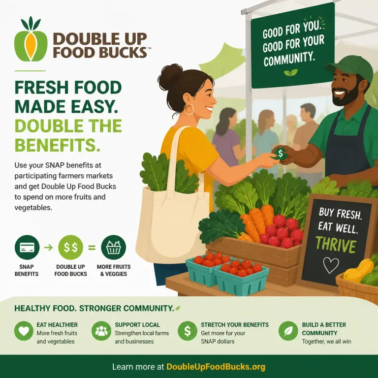 Double Up Food Bucks: Getting More From Your SNAP