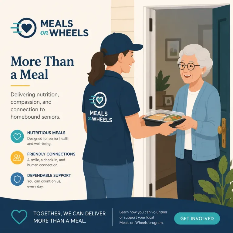 Meals on Wheels: How Homebound Seniors Get Fed