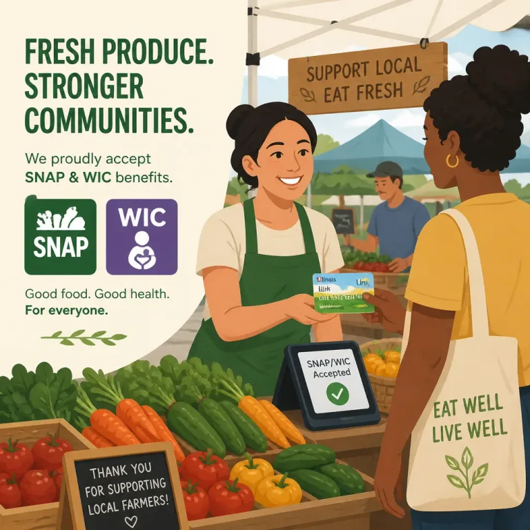How Farmers Markets Accept SNAP and WIC Benefits