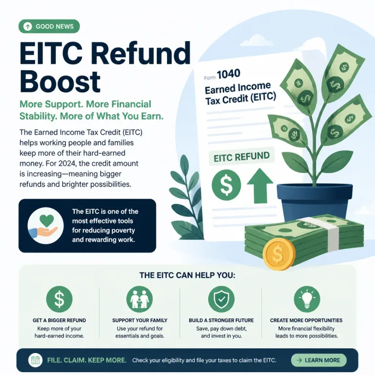 How the Earned Income Tax Credit Can Boost Your Refund