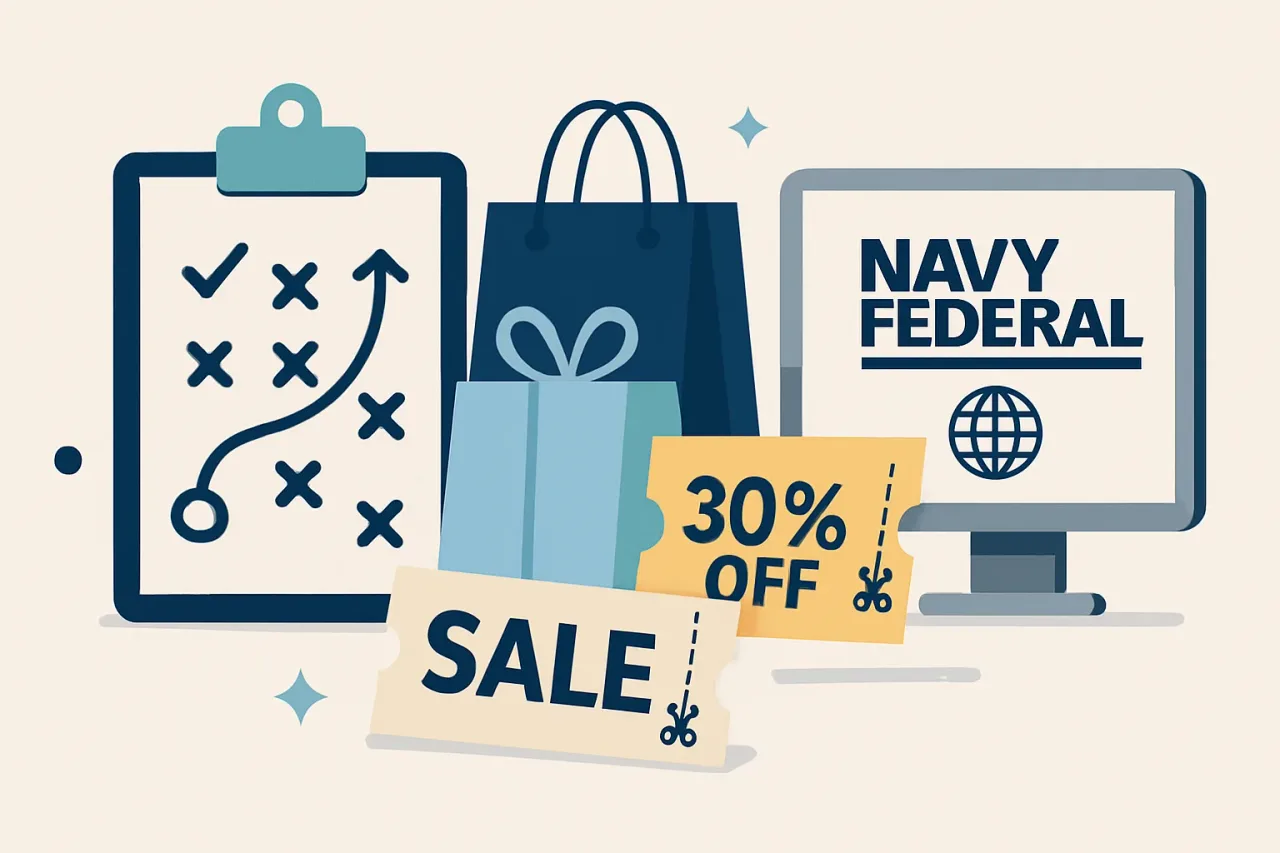 Featured image for: Monthly Shopping Strategies: Your Playbook for Navy Federal Online Deals