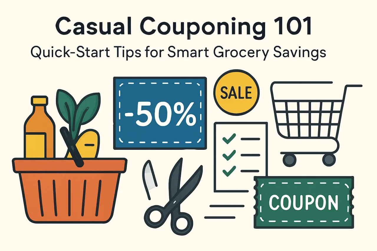 Featured image for: Casual Couponing 101: Quick-Start Tips for Smart Grocery Savings