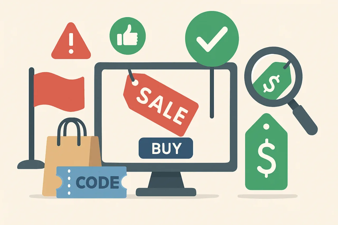 Featured image for: Spotting Red Flags and Green Lights: Best Online Shopping Deal Tips
