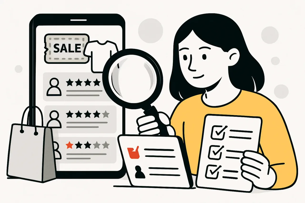 Sorting reviews for authenticity