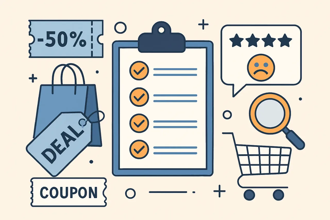 Featured image for: Shopping Deals & Coupons Checklist: Spotting Fake Reviews Before You Buy