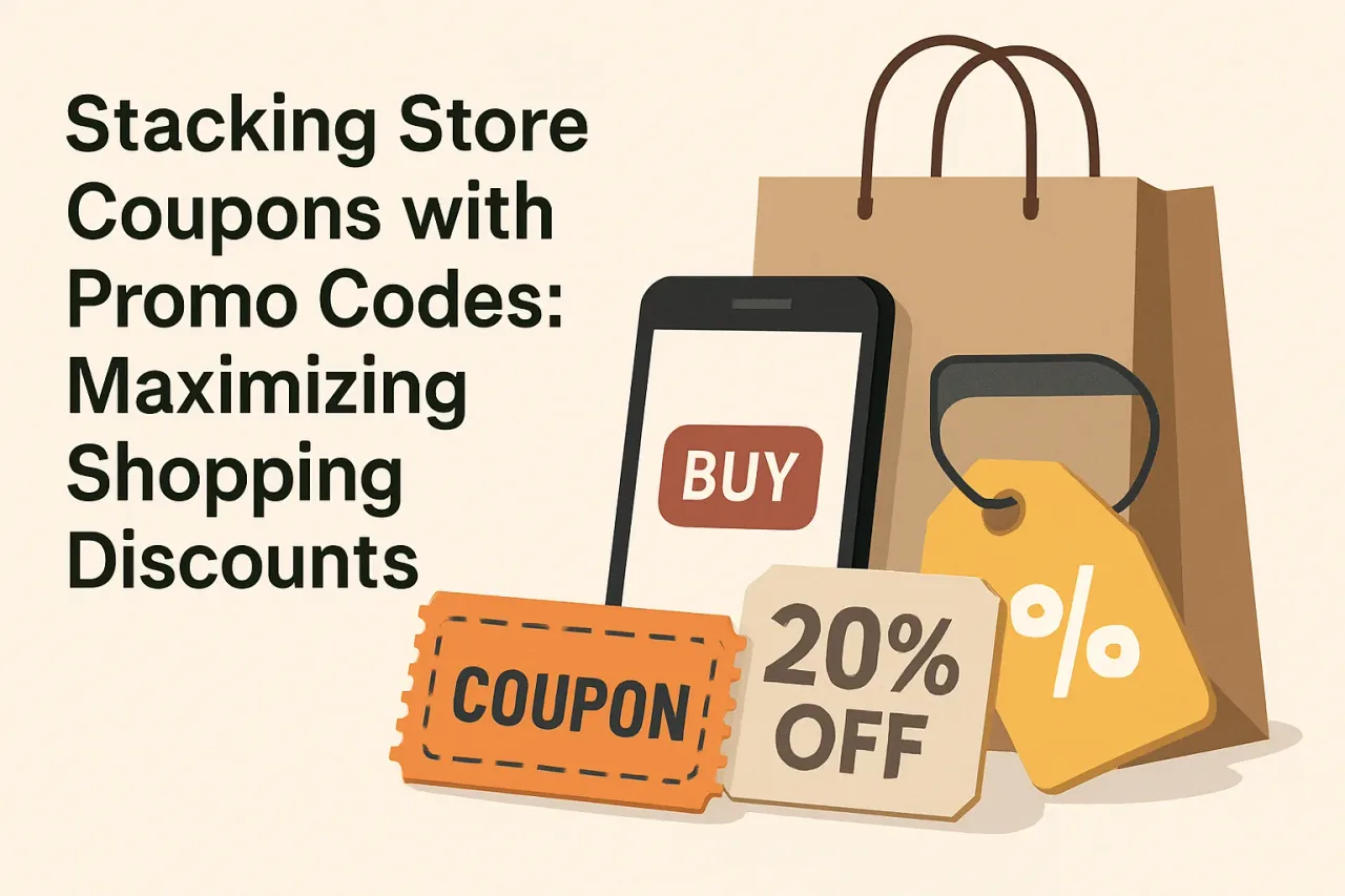 Featured image for: Stacking Store Coupons with Promo Codes: Maximizing Shopping Discounts