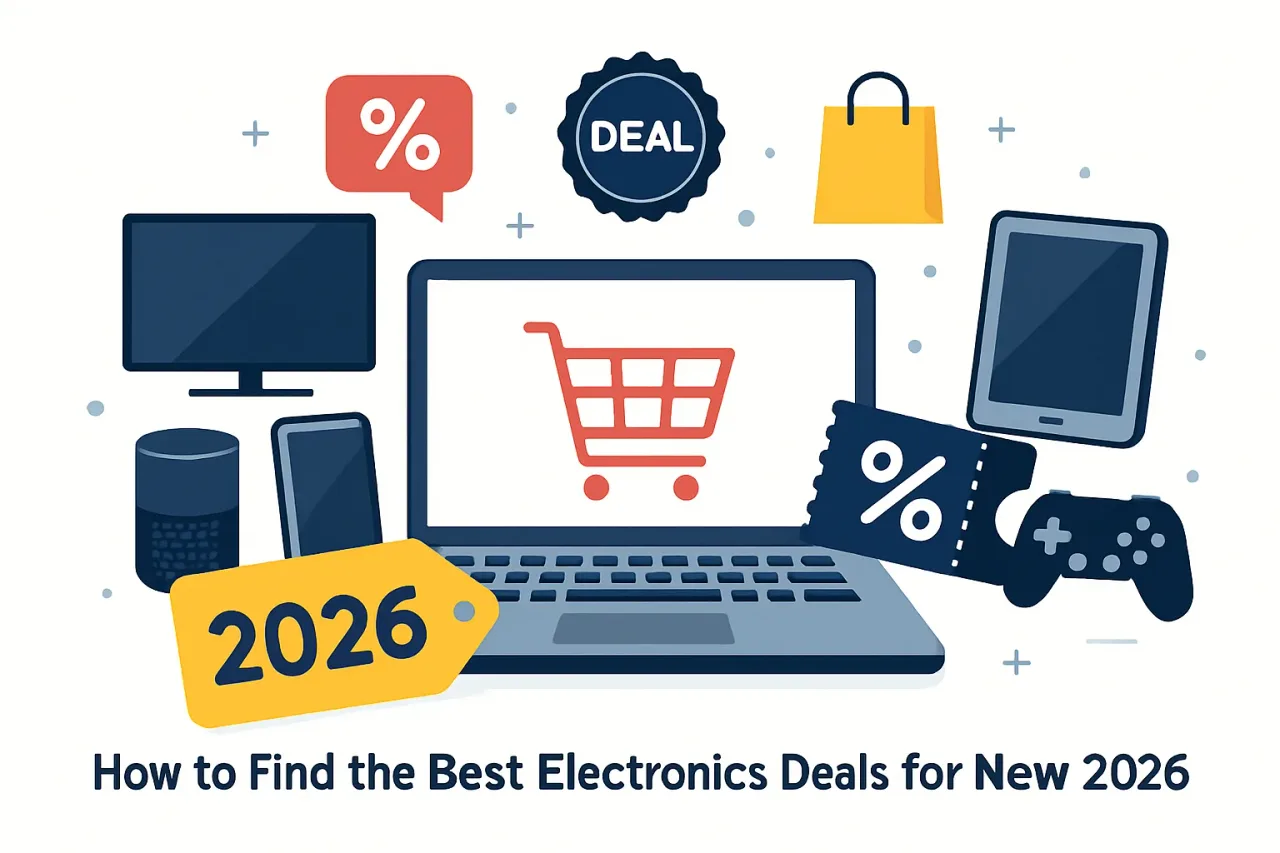Featured image for: How to Find the Best Electronics Deals for New Year 2026: Discount Showdown