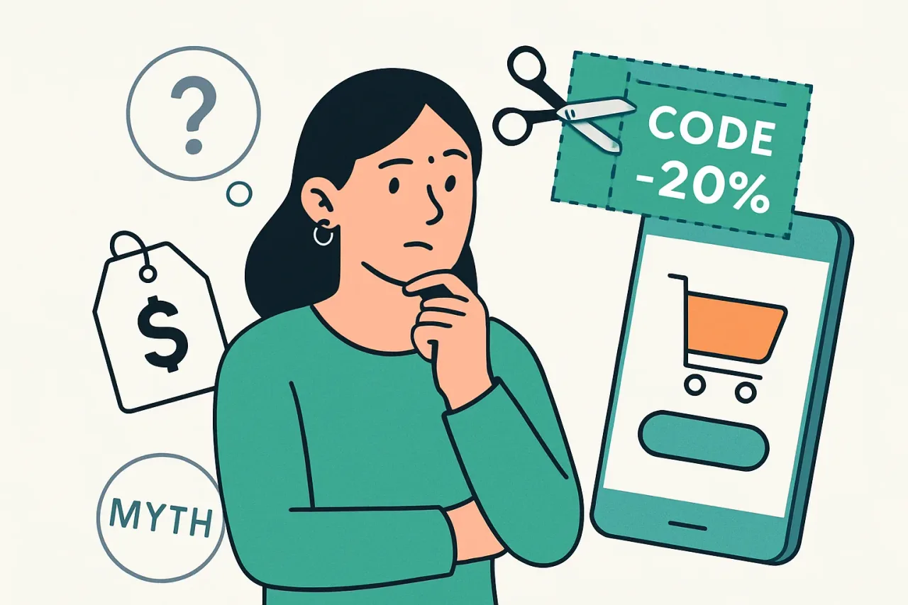 Featured image for: Is Clipping Coupon Codes Worth the Hassle? Common Deal Hunting Myths Busted