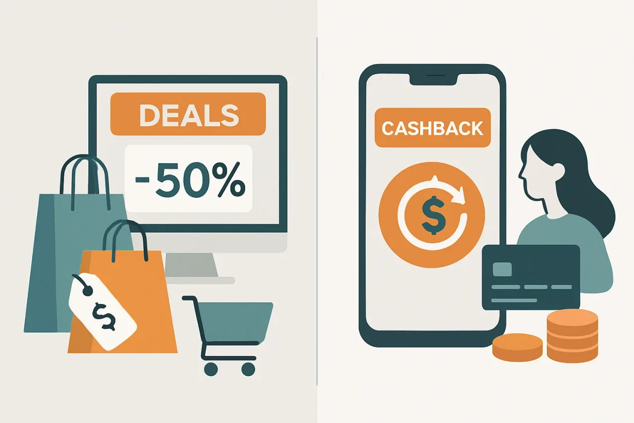 Featured image for: Comparing Shopping Deals & Coupons Versus Exclusive Cashback Platforms