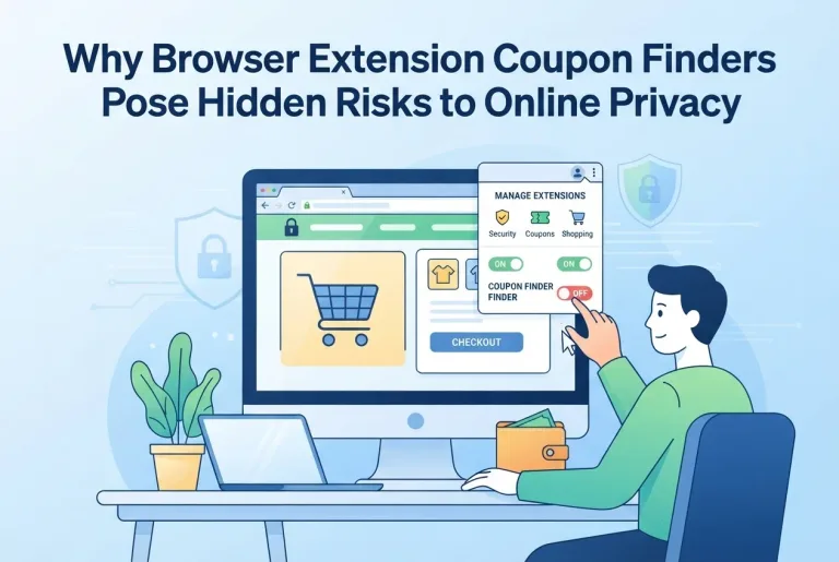Secure online shopping conceptual representation
