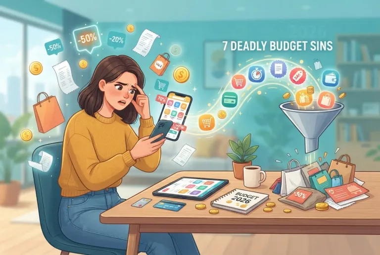 Featured image for: Coupon App Mistakes: 7 Deadly Budget Sins to Avoid in 2026