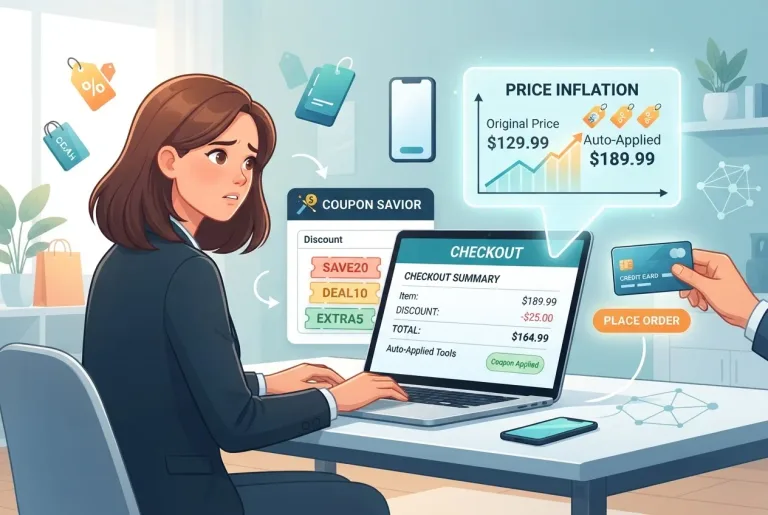 Featured image for: Why Auto-Apply Coupon Tools Cost You Money on Checkout Deals