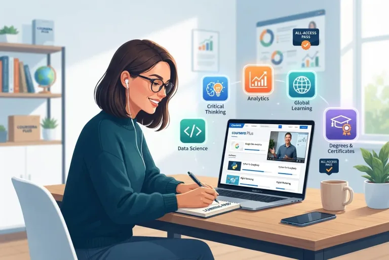 Featured image for: Coursera Plus Review: Is This All-Access Learning Pass Worth It?