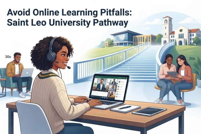 Featured image for: Avoid Online Learning Pitfalls: Saint Leo University Pathway