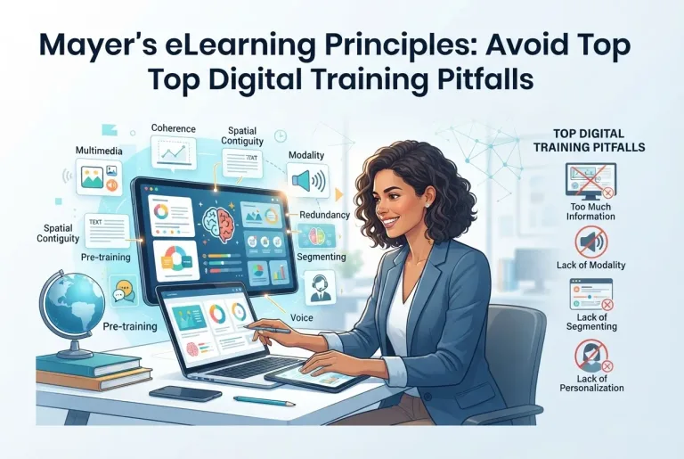 Featured image for: Mayer's eLearning Principles: Avoid Top Digital Training Pitfalls