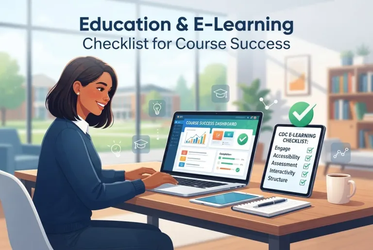 Featured image for: Boost Your Course Success with the CDC E-Learning Checklist
