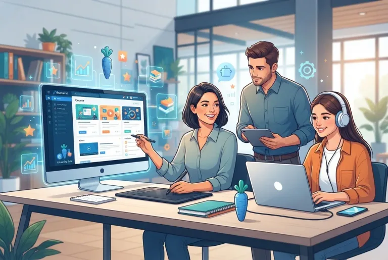 Featured image for: Blue Carrot E-Learning Suite: Create Stellar Online Courses