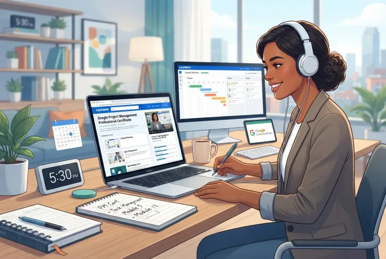 Featured image for: Master Project Management on a Busy Schedule with Coursera Google Certificate
