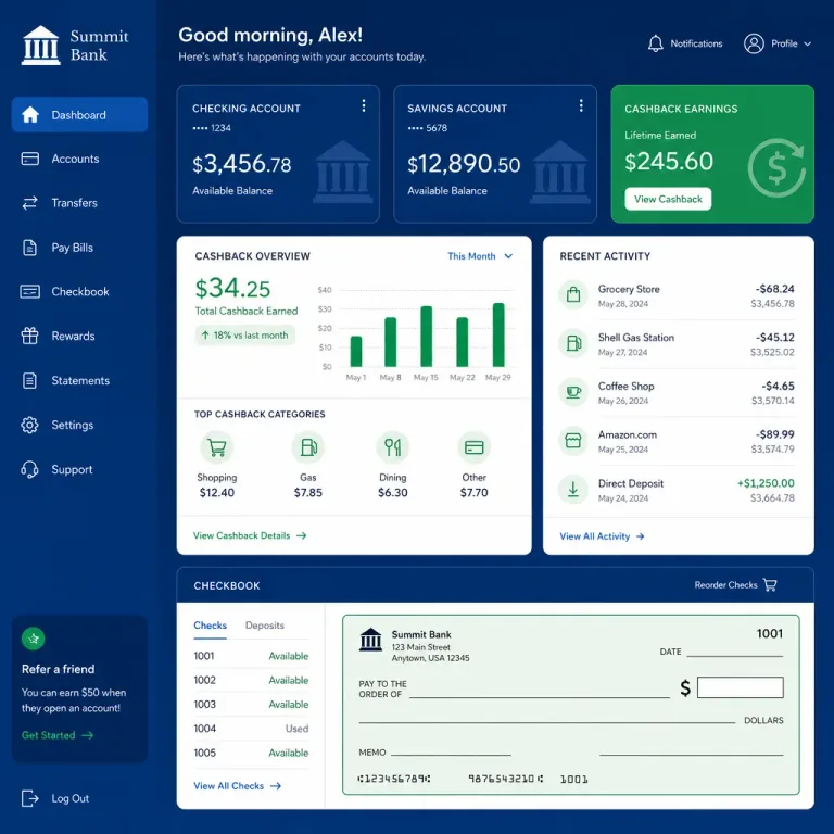 Featured: Checking Accounts With Built-In Cashback on Purchases