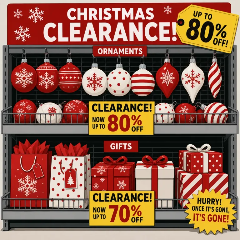 Featured: After Christmas Clearance Sales and What to Buy Then