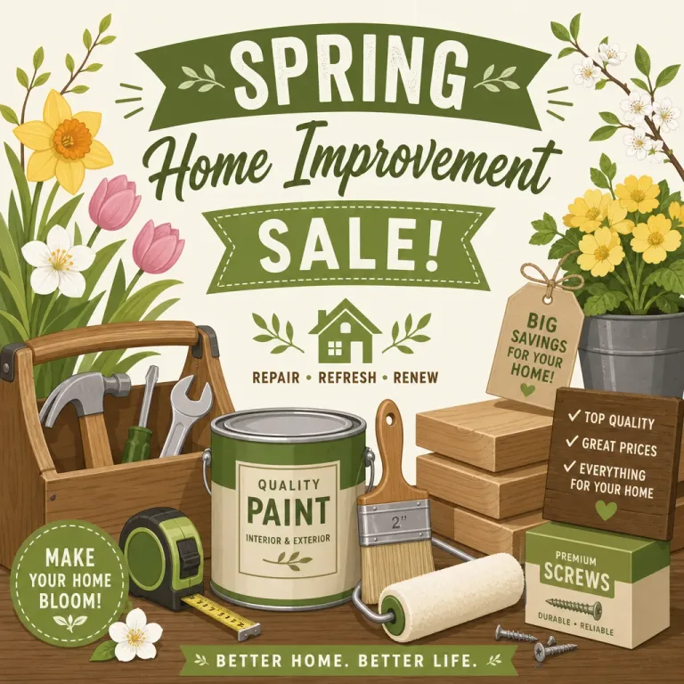 Featured: Spring Home Improvement Sales at Major Hardware Stores