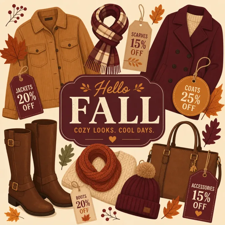 Featured: Fall Fashion Deals on Boots Jackets and Layering Essentials