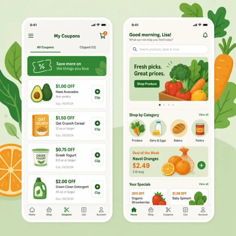 Featured: Grocery Store Apps With the Best Digital Coupon Selection