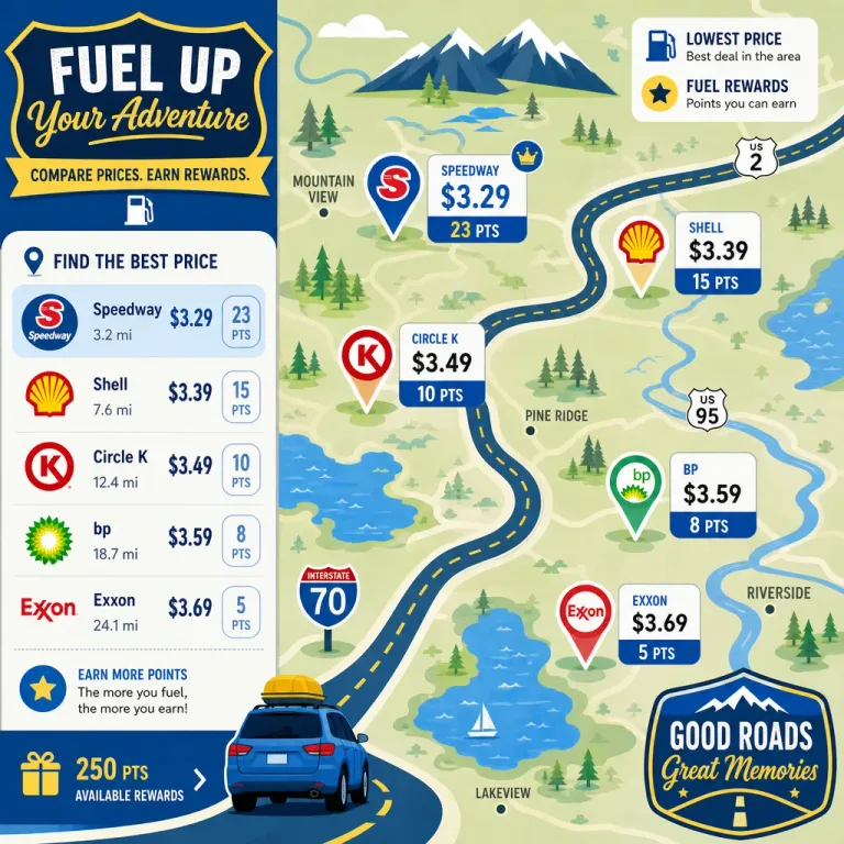 Featured: GasBuddy App for Finding Cheap Gas and Earning Fuel Rewards